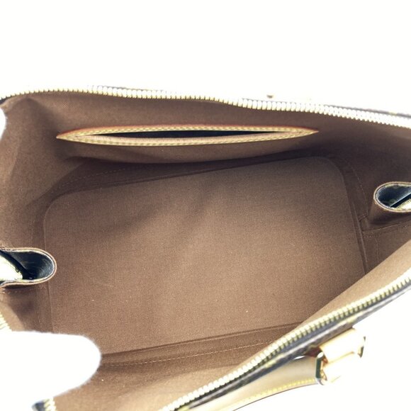 LOUIS VUITTON Brown Monogram Canvas Alma Bag - Picture 8 of 11